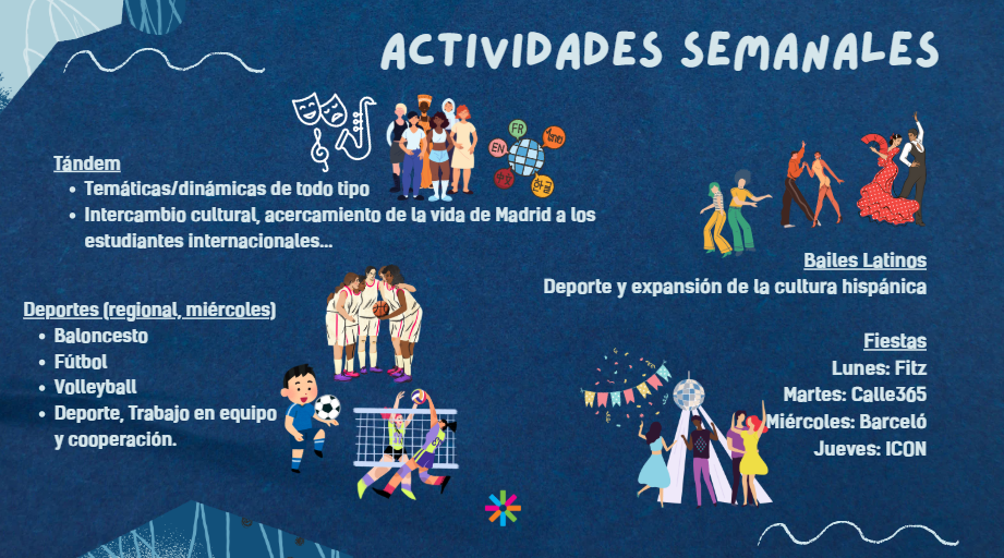 actividades semanales